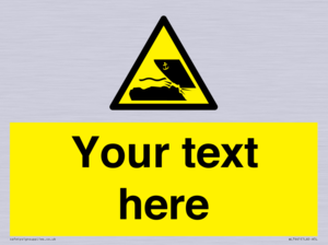 Custom Warning submerged objects in watercraft areas